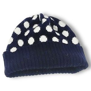 J Crew Polka Dot Beanie